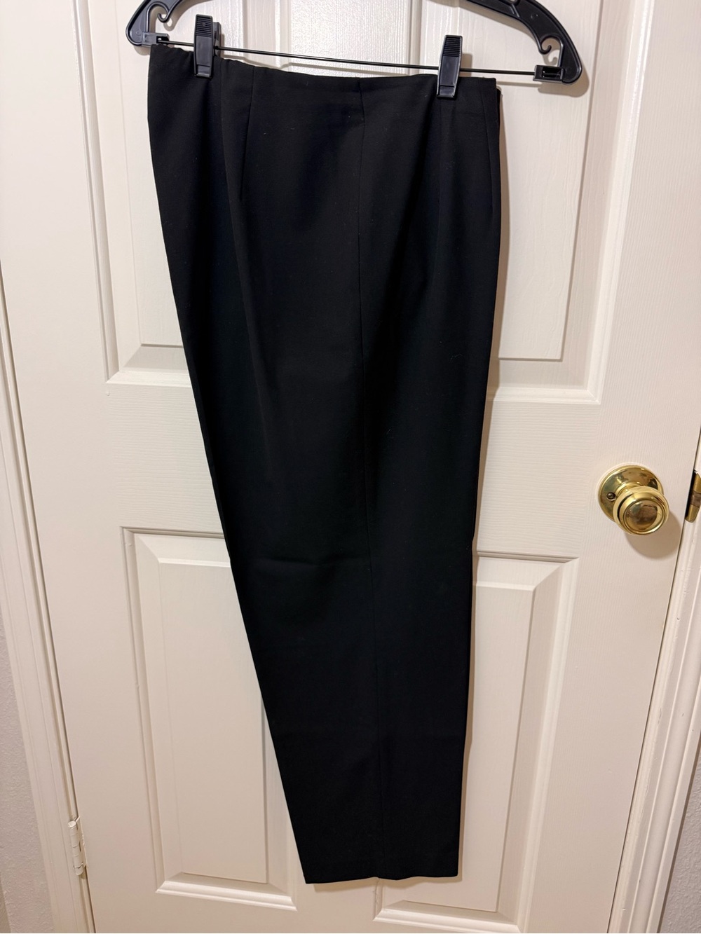 Talbots Black Women's Straight-Leg Dress Trousers